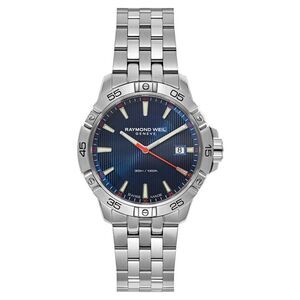 Raymond Weil Men's Tango Blue Dial Watch - 8160-ST2-50001